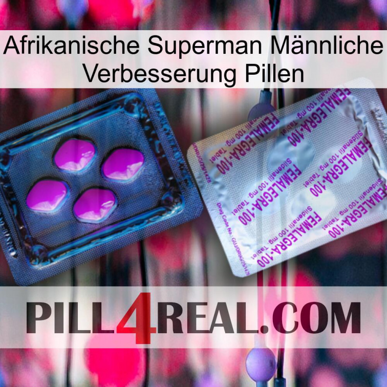 Afrikanische Superman Männliche Verbesserung Pillen 37